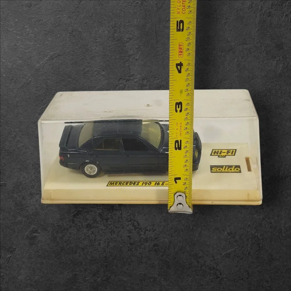 Solido 1:43 Mercedes 190E 16S Monroe Racing Diecast 1983 France w/ Decals
